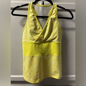 LuLuLemon Deep V Crossover Tank